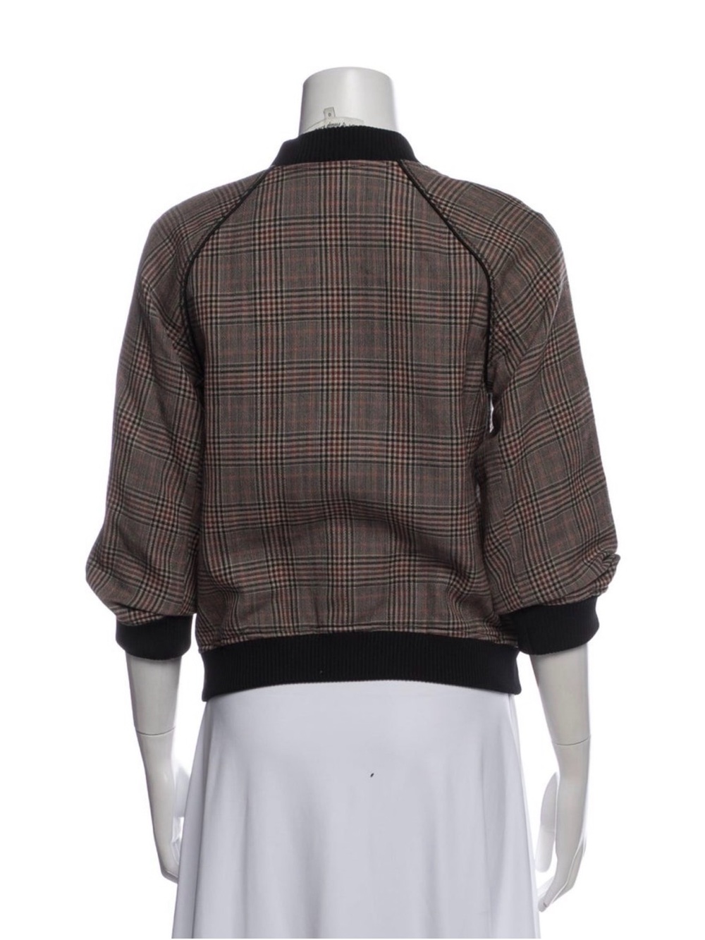 3.1 Phillip Lim Wool Tweed Pattern Jacket - Picture 2 of 3
